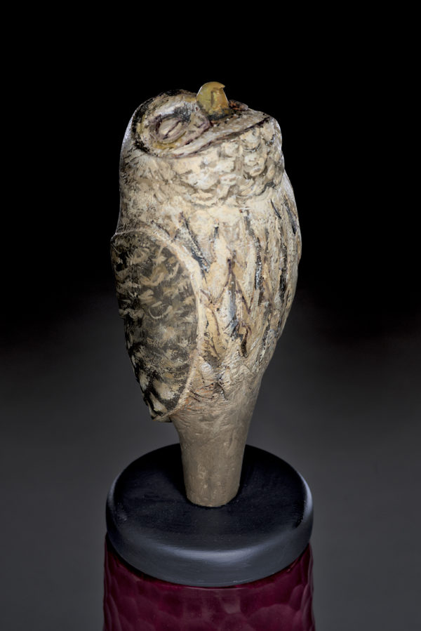 "Owl Spirit Jar"