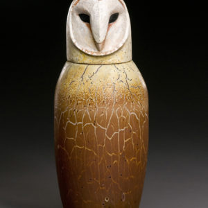 "Barn Owl Spirit Jar"