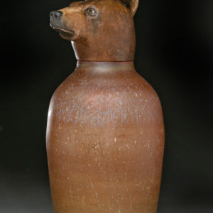 "Brown Bear Spirit Jar"