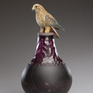 "Hawk Spirit Jar"