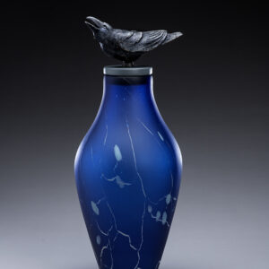 "Raven Song Spirit Jar"